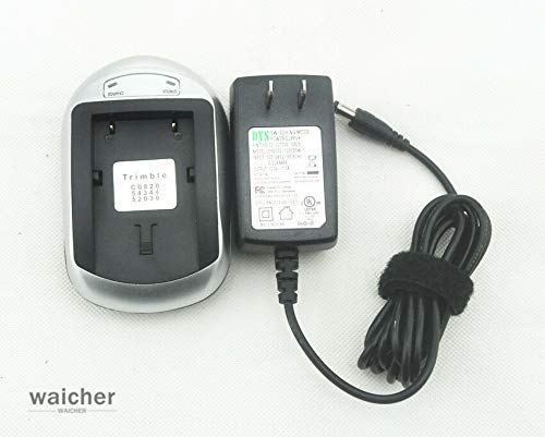 Original Trimble 5700/5800/R8/R7/R6 GNSS GPS Battery Charger - Replacement Power Adapter for Surveying Equipment - Perfect for Field Work & Construction Site Use
