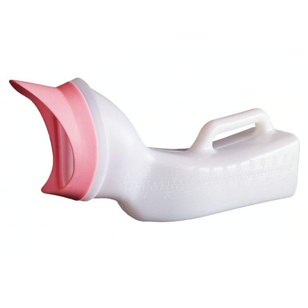 Portable Pee Bottle for Women & Men - Soft Mouth, Leak-Proof, Thickened Plastic Travel Urinal - Ideal for Camping, Road Trips, and Emergency Use