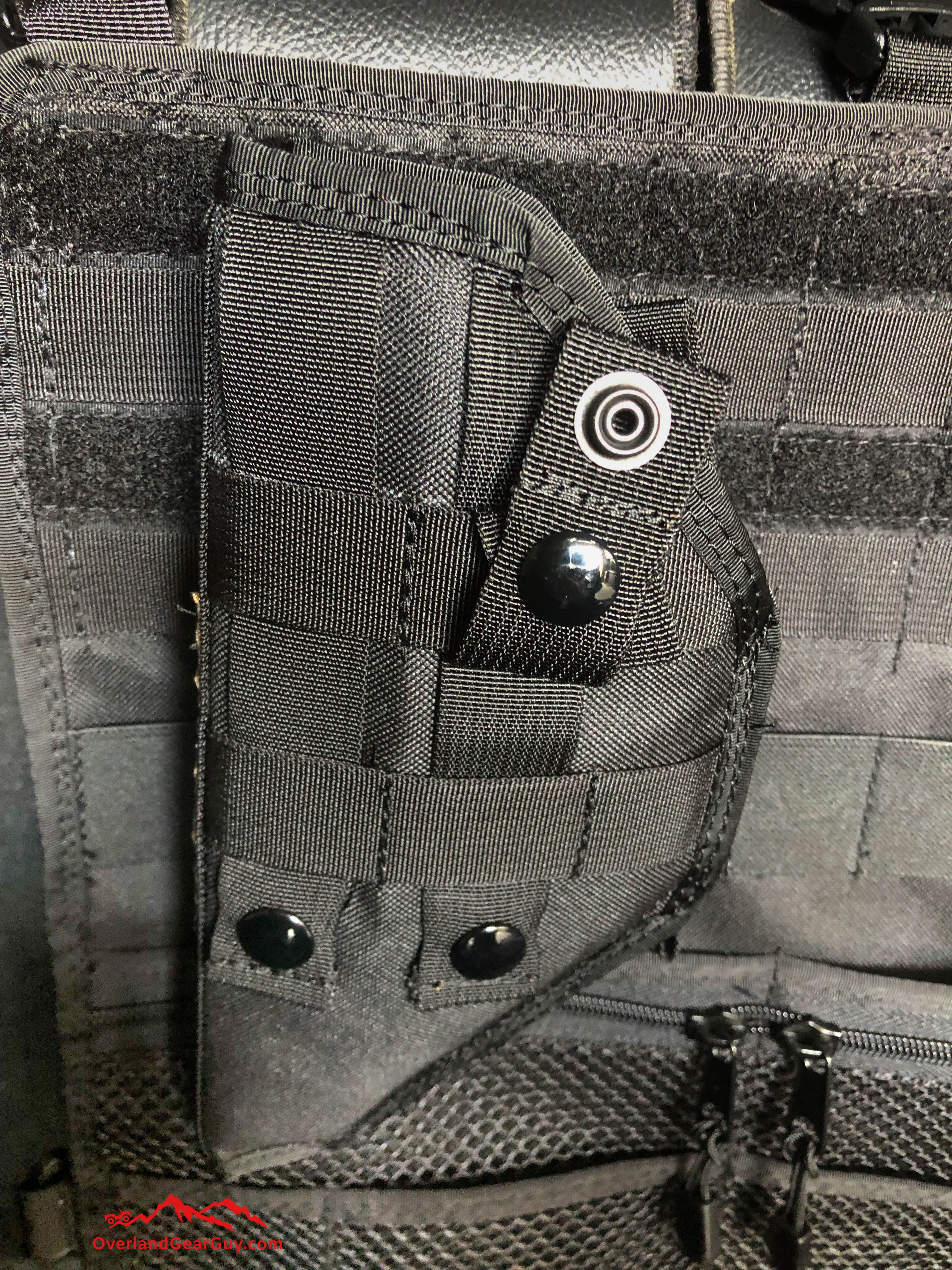 Tactical MOLLE Gun Holster - Universal Pistol Holder for Military, Police & Outdoor Use - Perfect for Hunting, Hiking & Range Shooting
