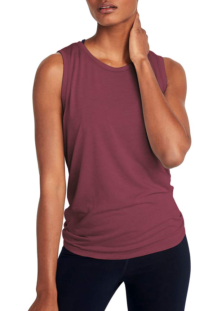 Women's Open Back Workout Tops - Mippo Athletic Yoga Shirts & Running Muscle Tank Tops for Gym, Fitness & Active Lifestyle