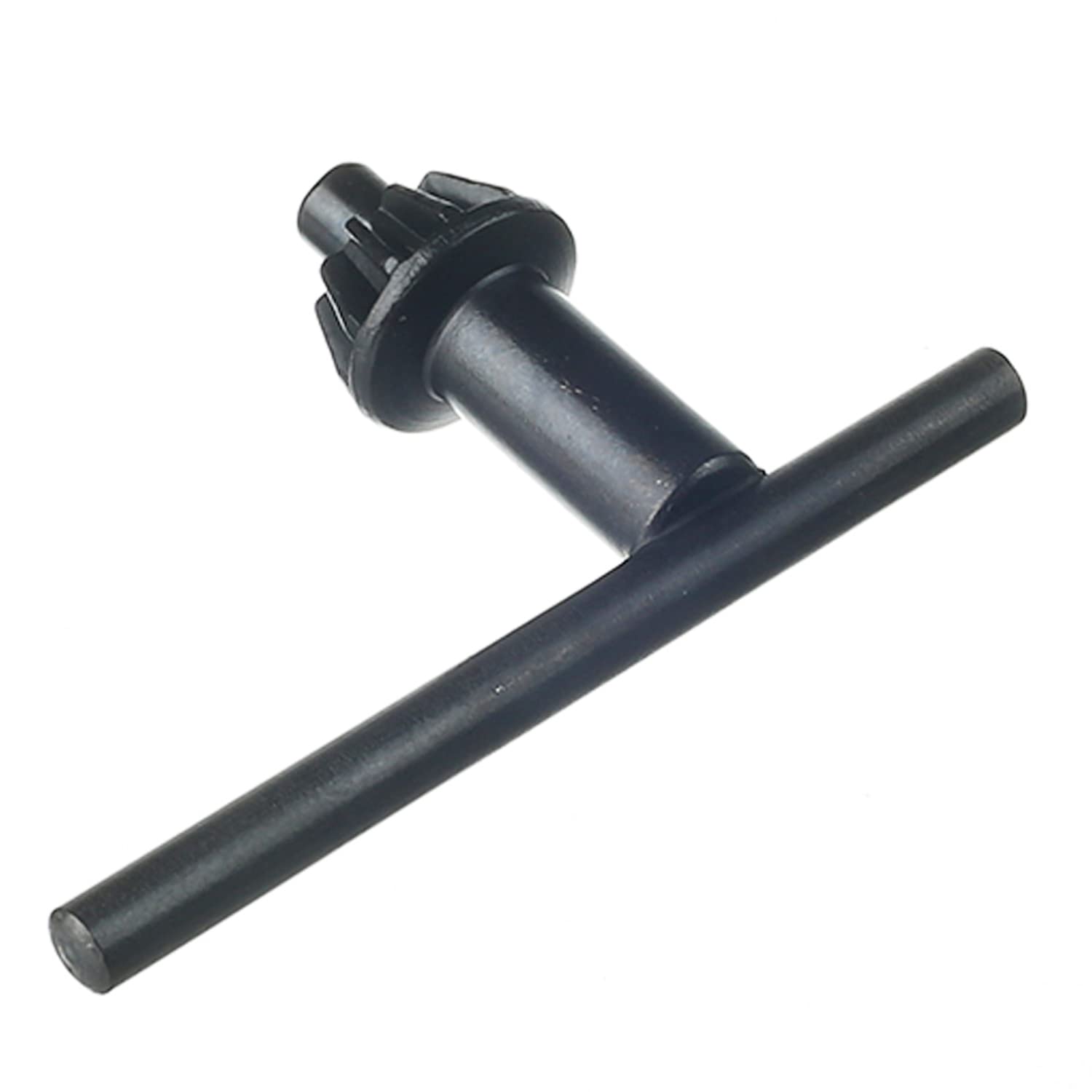 8mm Pilot 11 Teeth Chuck Key for 3-16mm Drill Chuck - Black Replacement Tool (1 Piece) - Perfect for Power Drills, Lathes & Workshop Equipment