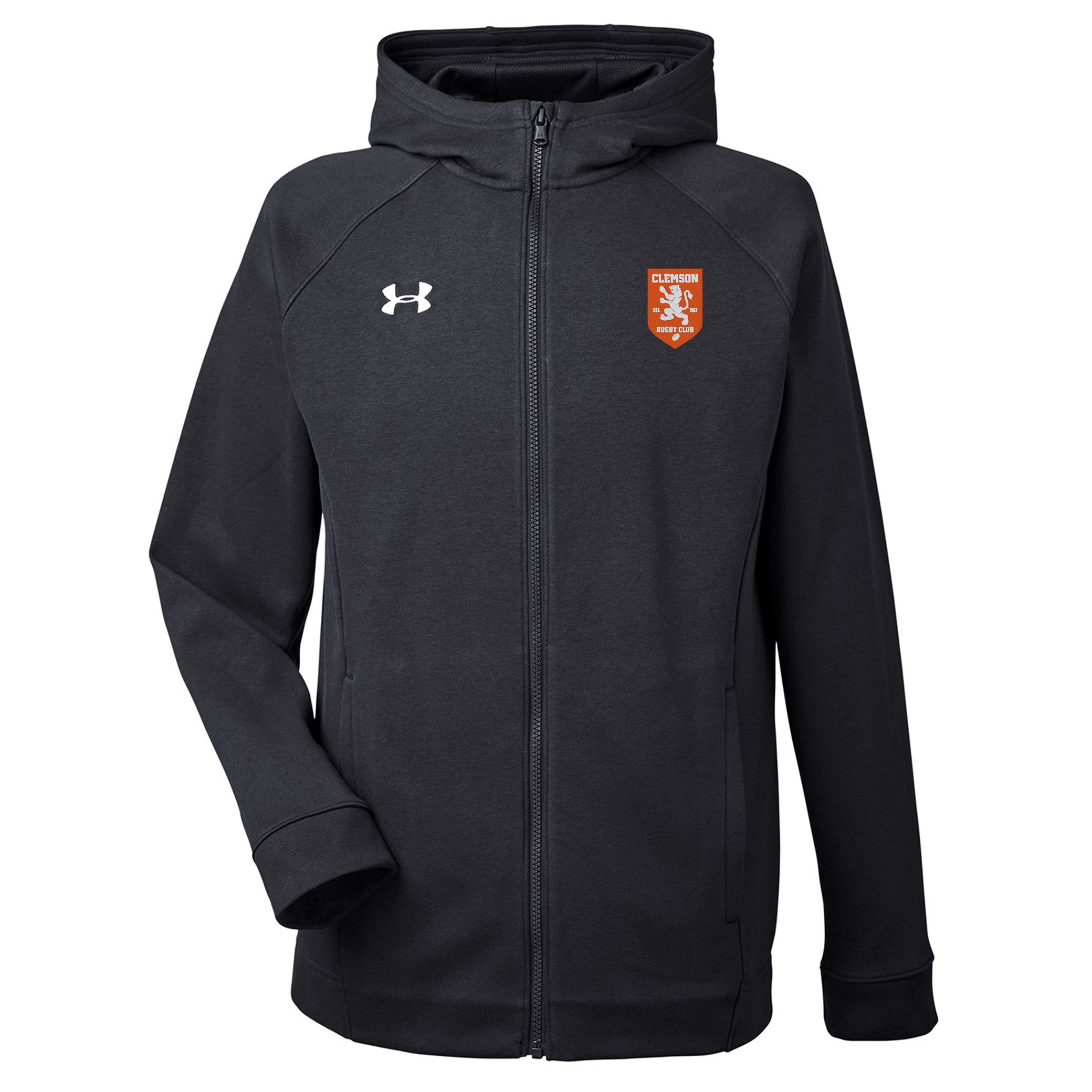 Clemson Tigers Rugby Zip-Up Hoodie for Men & Women - Comfortable & Stylish Pullover for Game Day, Casual Wear & Outdoor Activities