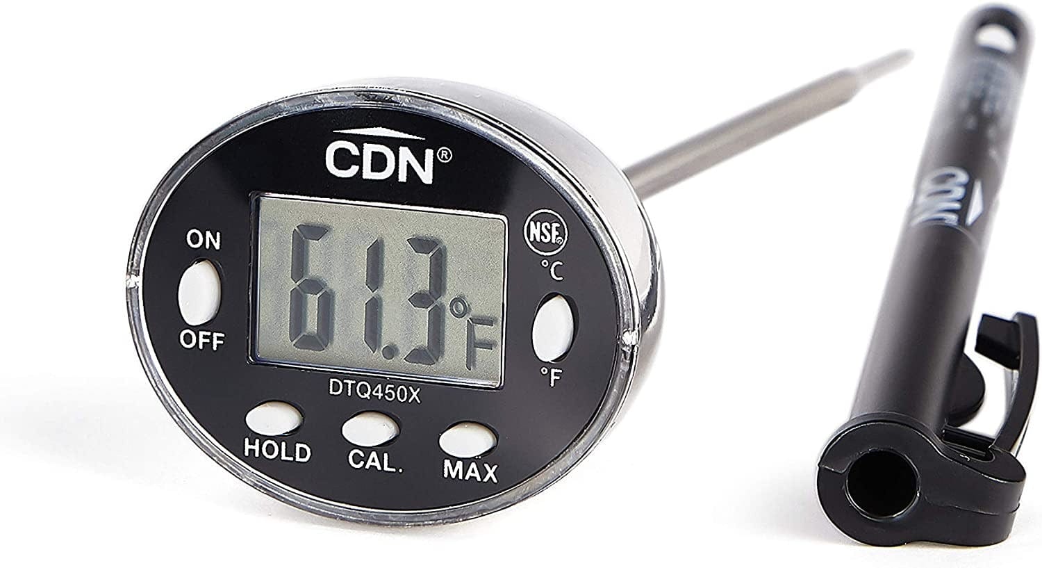 Fast & Accurate CDN Instant Read Digital Meat Thermometer for Cooking, Grilling, Baking - Perfect for Kitchen, BBQ, and Food Safety