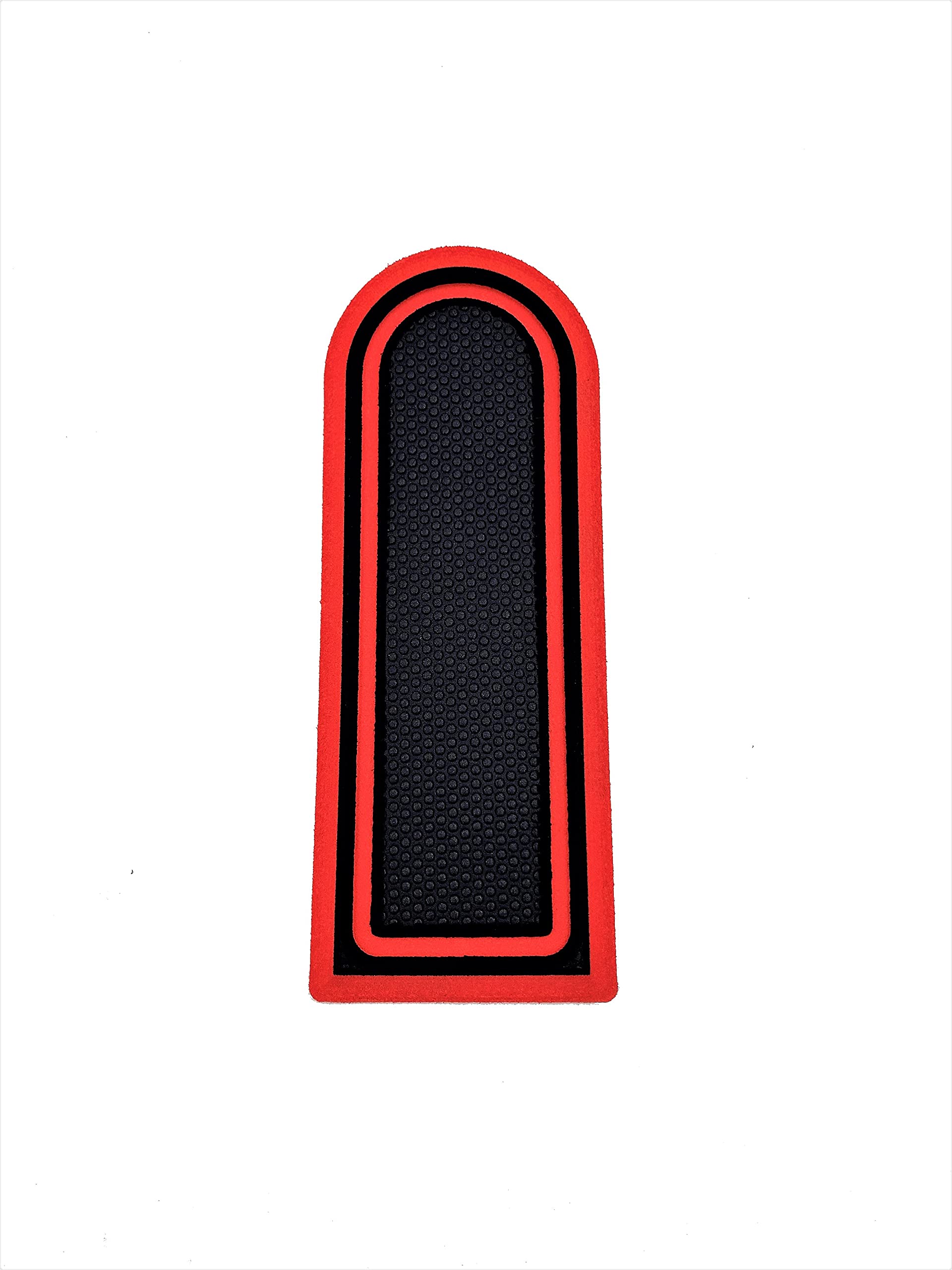 Go Fast Foot Throttle Pad - Non-Slip Orange Pedal Cover for Cars & Trucks - Perfect for Off-Roading, Racing & Daily Driving
