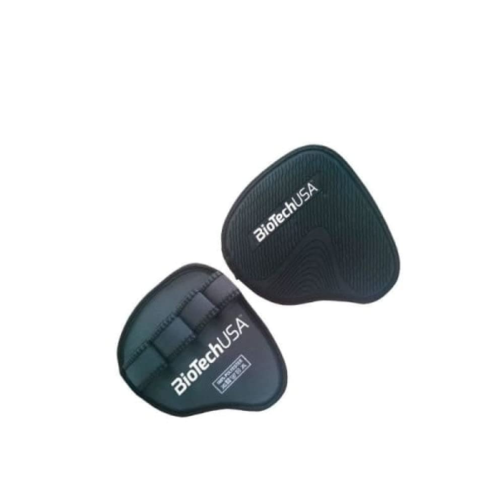 BioTechUSA Grip Pad for Weightlifting & Gym Accessories - Non-Slip Grey Workout Gloves for Strength Training, Powerlifting & CrossFit