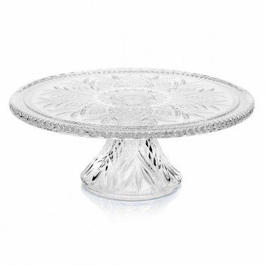 Dublin Cake Plate - Elegant Ceramic Dessert Serving Platter for Cakes, Pies & Pastries | Perfect for Afternoon Tea, Birthday Parties & Holiday Gatherings