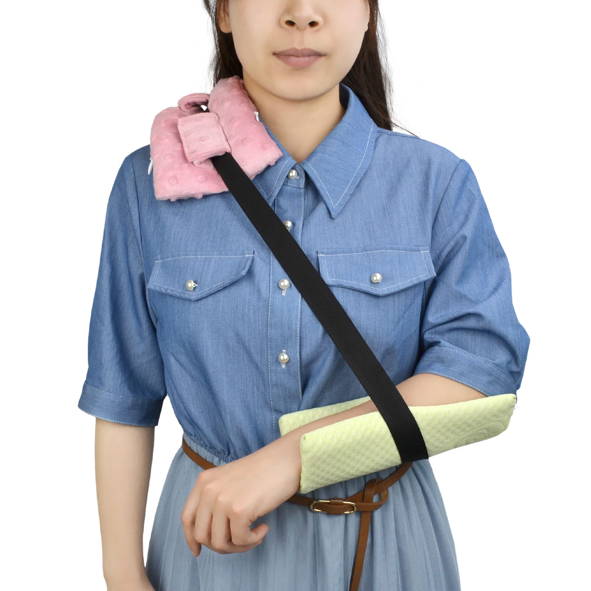 RainbowStar Arm Sling Strap Cushion - Comfortable Shoulder & Neck Support Pad for Pain Relief - Ideal for Carrying Bags, Instruments, Camera Straps & Medical Slings