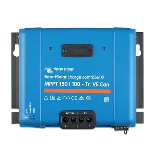 Victron Energy SmartSolar MPPT 150/100 TR VE.CAN Solar Charge Controller | 100A 150V Max Input for RV, Boat & Off-Grid Solar Systems | High-Efficiency Battery Charging for Solar Panels