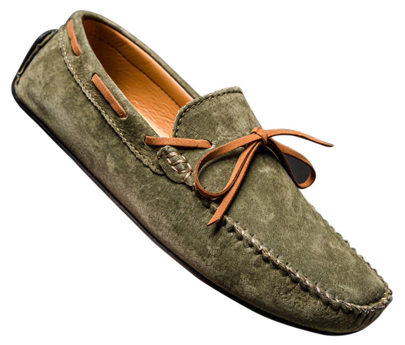 **Men's Casual Suede Loafers - Slip-On Moccasin Boat Shoes for Driving & Dress | Comfortable & Stylish Footwear for Work, Travel & Everyday Wear**