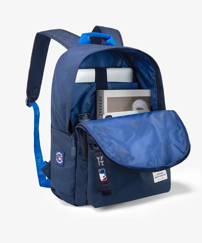 MLB New York Yankees Official Laptop Backpack 15.6 Inch - Stylish College School Bag for Men & Women - Perfect for Work, Travel & Sports Fans