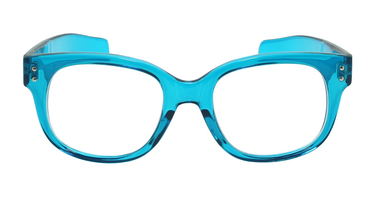 Edge I-Wear Classic Square Reading Glasses for Women & Men - Lightweight Plastic Frame Readers 39407P - Perfect for Office, Reading & Computer Work
