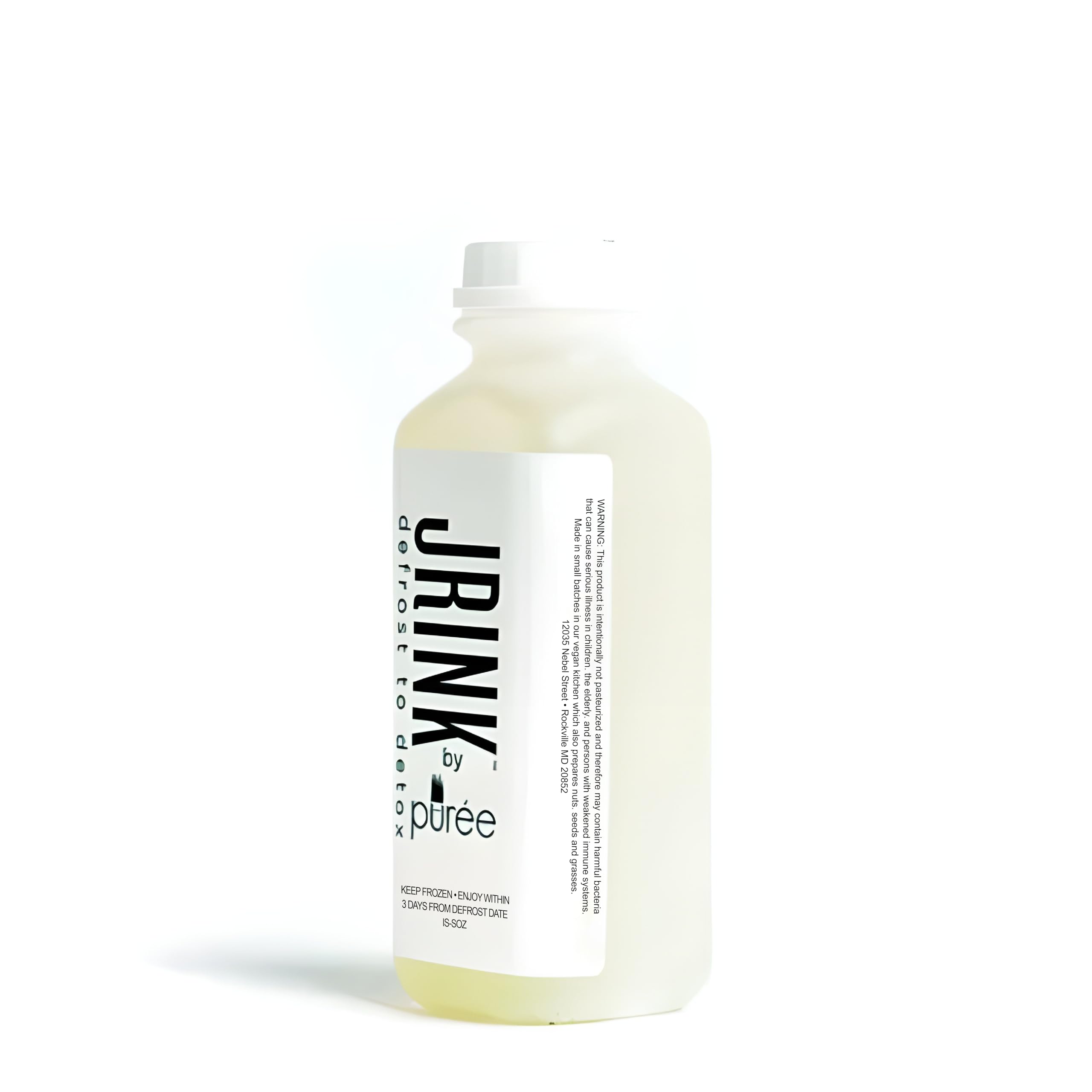 Organic Coconut Water by JRINK - 100% Pure Hydration, Natural Electrolytes, No Sugar Added | Freshly Dewatered-on-Demand | 24-Pack of 16 Fl Oz HDPE Plastic Bottles | Perfect for Post-Workout Recovery, Healthy Hydration & Natural Energy Boost