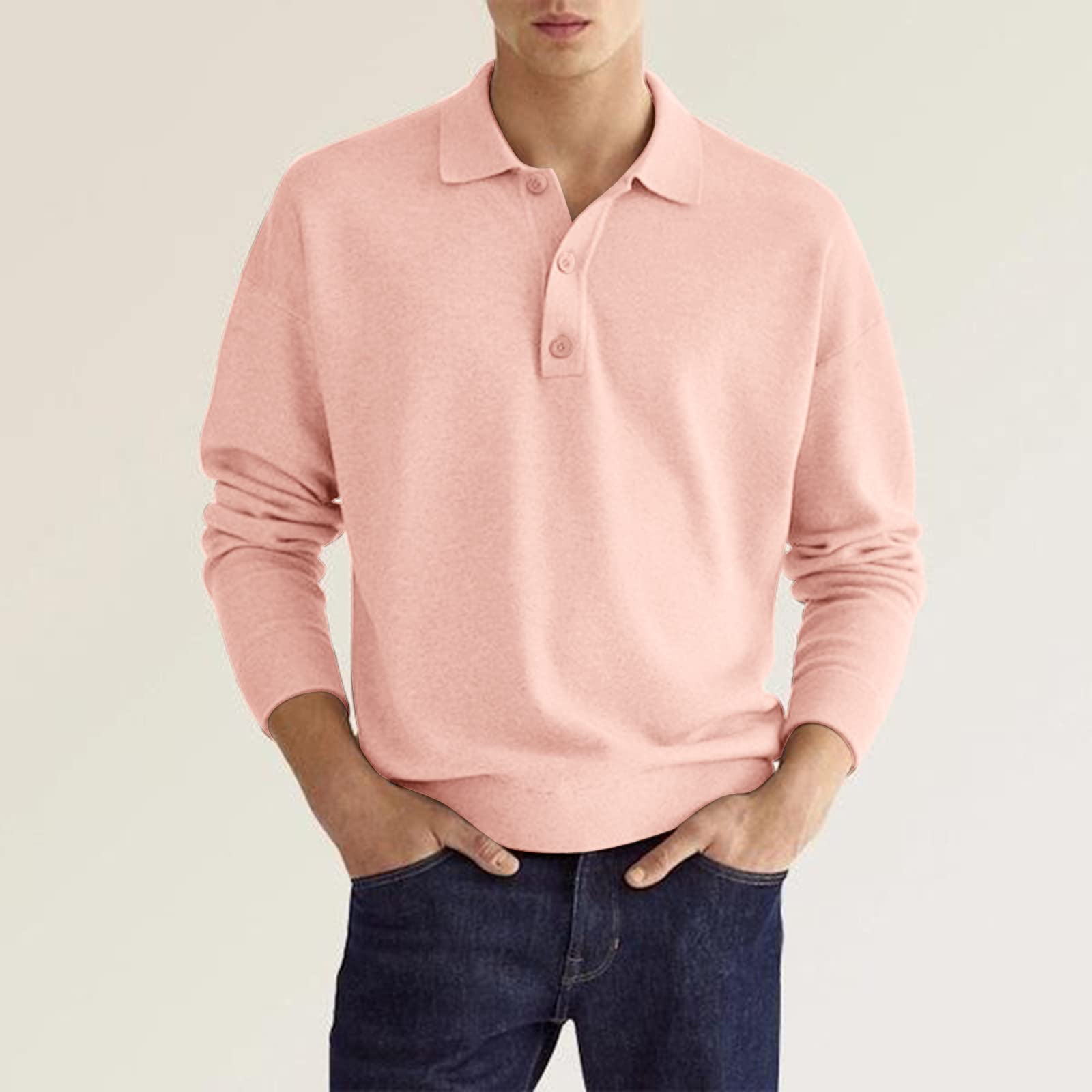 Men's Short Sleeve Polo Shirts - Soft Velvet Button-Down Casual Top in Solid Black | Perfect for Office, Golf & Summer Outings