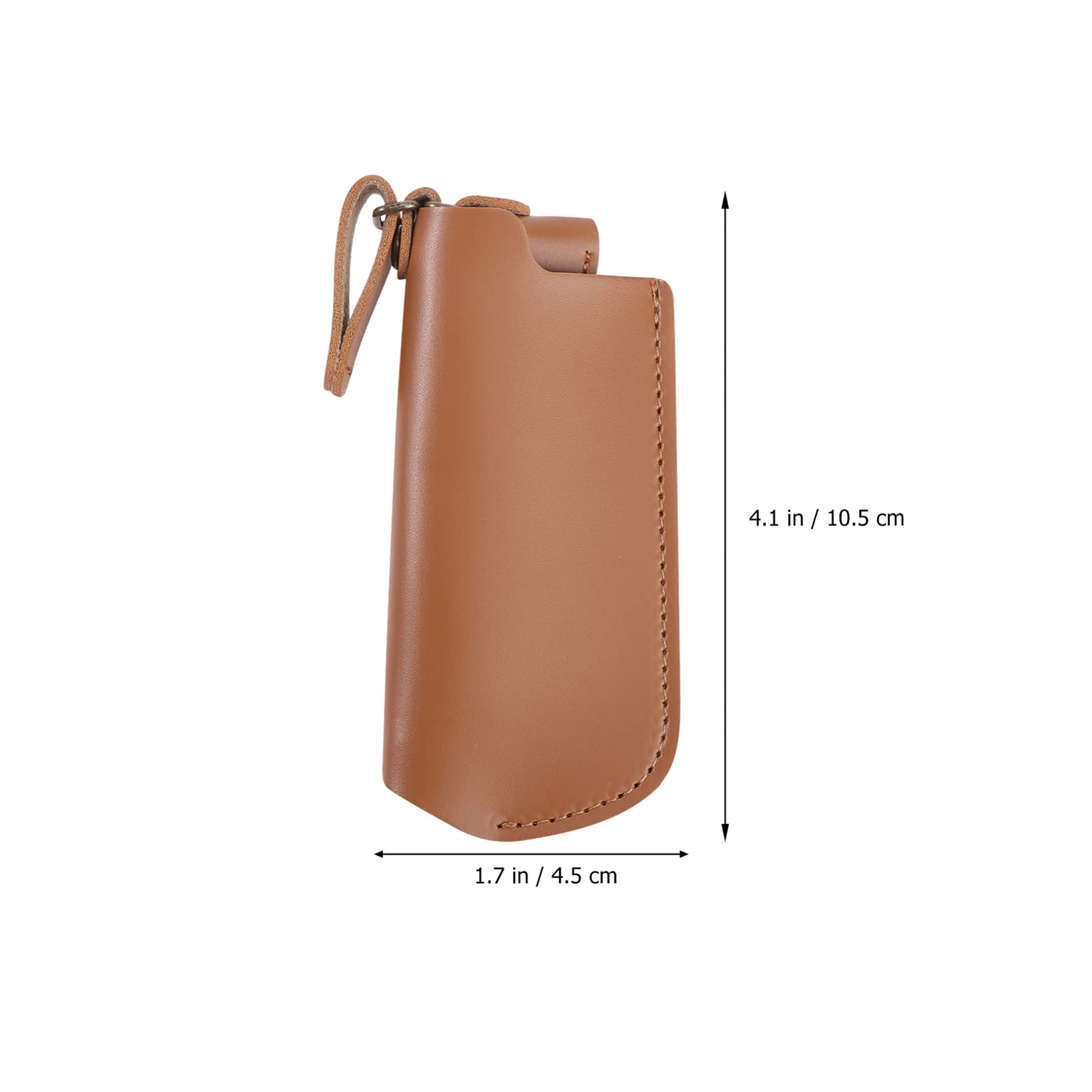 DOITOOL Genuine Leather Lighter Holder Case - Belt Clip & Telescopic Design for Zippo Lighters, Travel & Outdoor Accessories | Perfect for Camping, Hiking & Everyday Carry