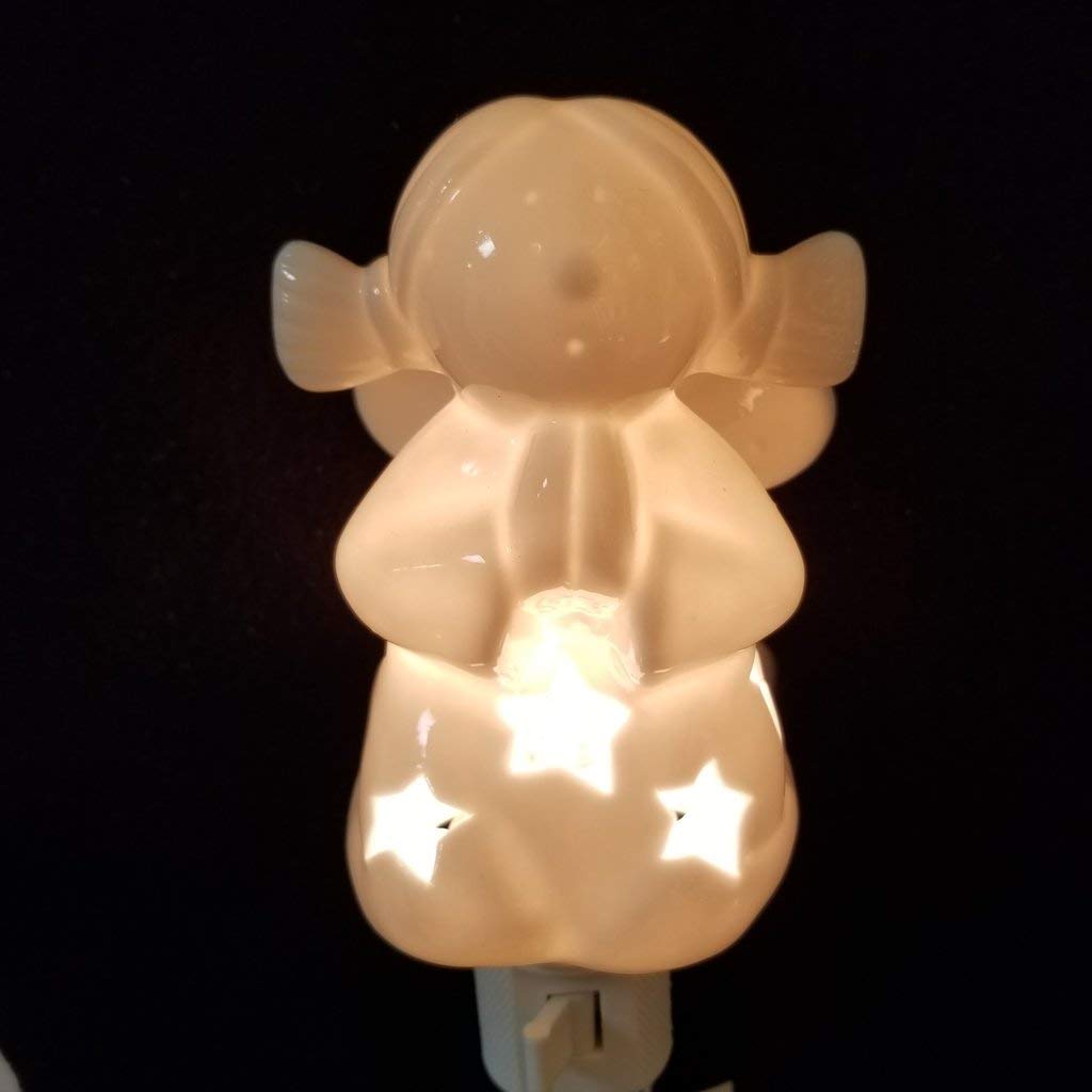 Angel Night Light for Kids - Soft Glow LED Nursery Lamp, Bedroom Decor, Baby Sleep Aid & Nighttime Comfort - Perfect for Nurseries, Bedrooms, and Relaxation Spaces