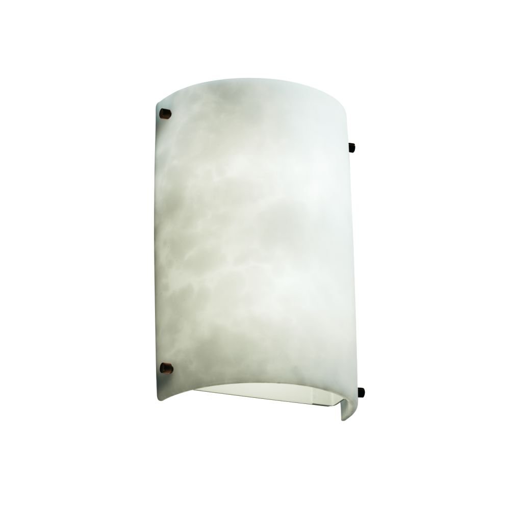 Justice Design Group Clouds Brushed Nickel Two-Light Cylindrical Finial Wall Sconce - Modern Lighting Fixture for Bedroom, Living Room & Hallway Decor