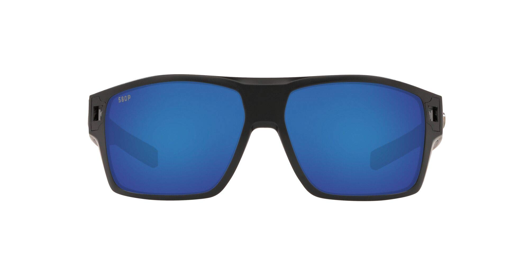 Costa Del Mar Men's Diego Rectangular Polarized Sunglasses - UV Protection, Lightweight & Durable for Outdoor Sports, Driving & Beach Activities