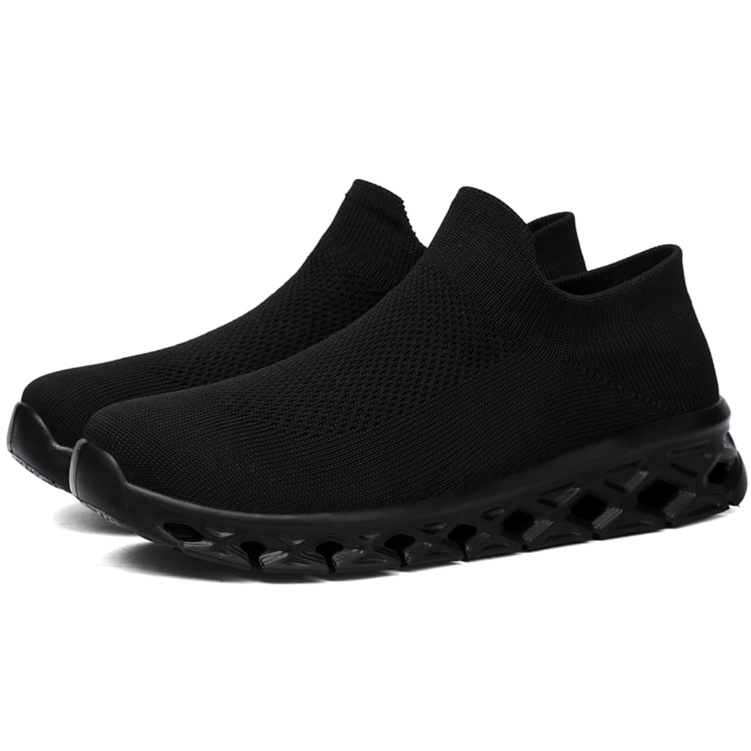 FLARUT Slip-On Running Shoes for Men & Women - Lightweight Breathable Sneakers for Jogging, Walking, Fitness & Casual Wear - Perfect for Gym, Workout, Travel & Everyday Use