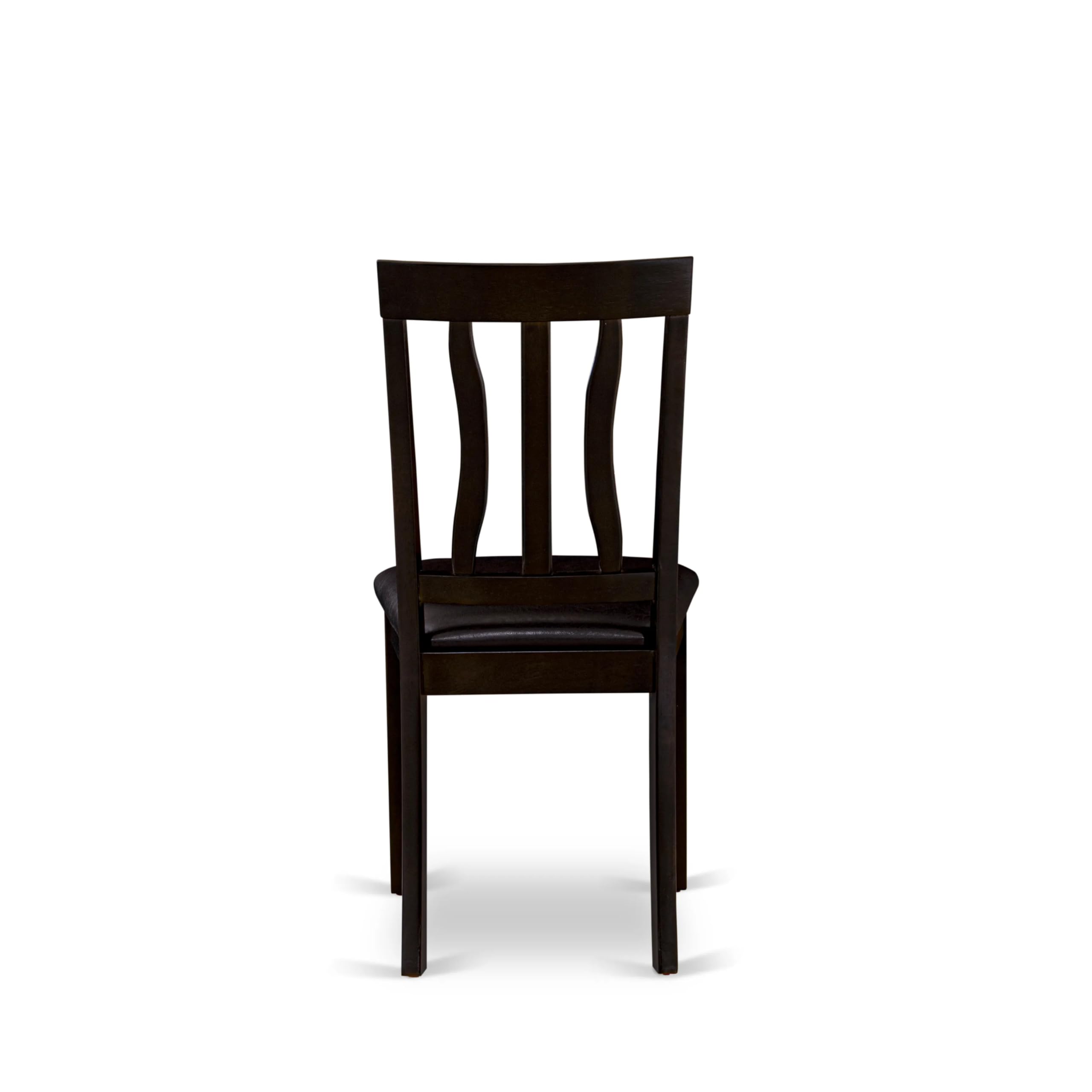 East West Furniture BOAN3-CAP-LC 3-Piece Modern Dining Set - 42