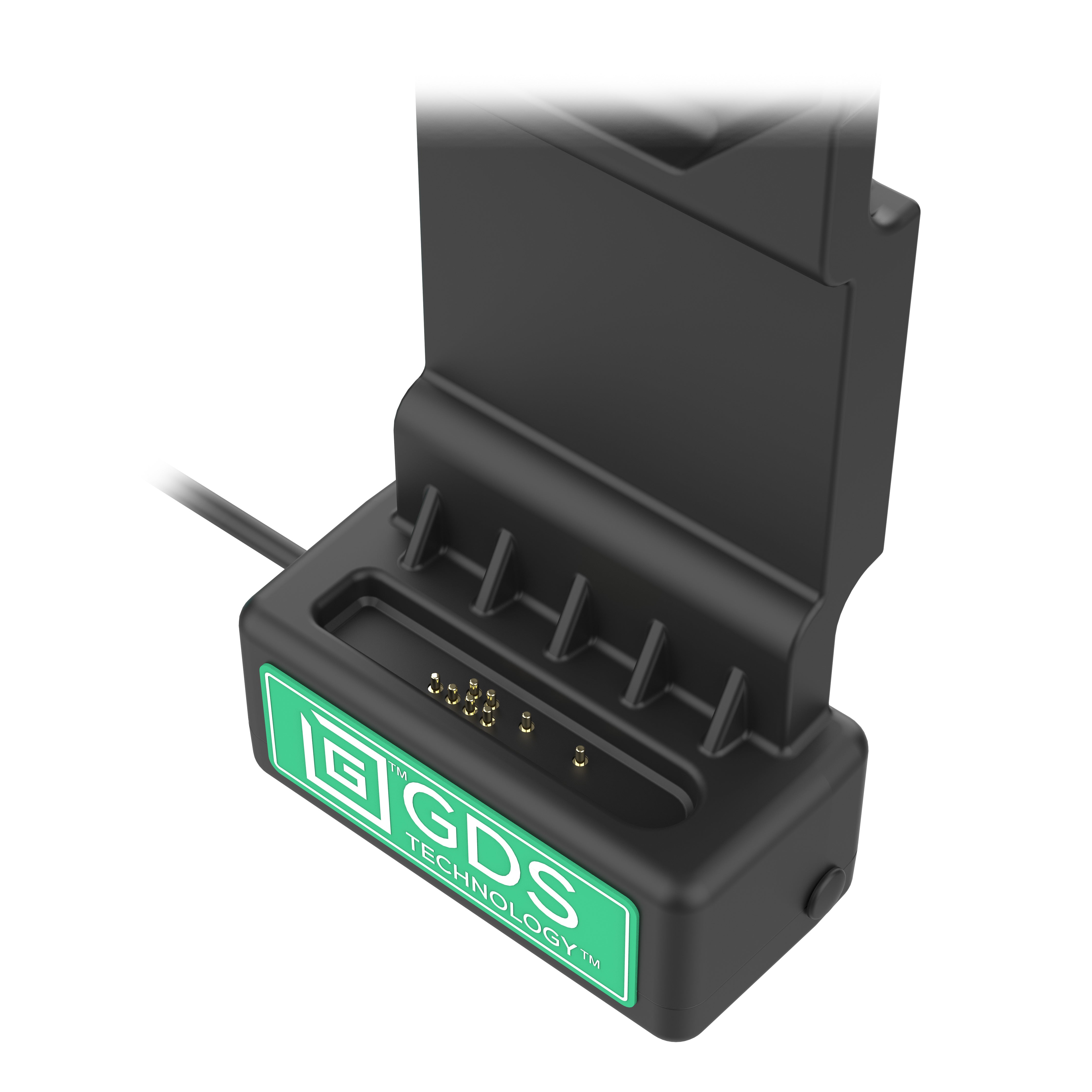 GDS® Uni Conn™ Left Locking Powered Dock (RAM GDS DOCKLL U1CPU) - Secure Charging Station for Laptops & Mobile Devices - Perfect for Office, Home & Remote Work Setup