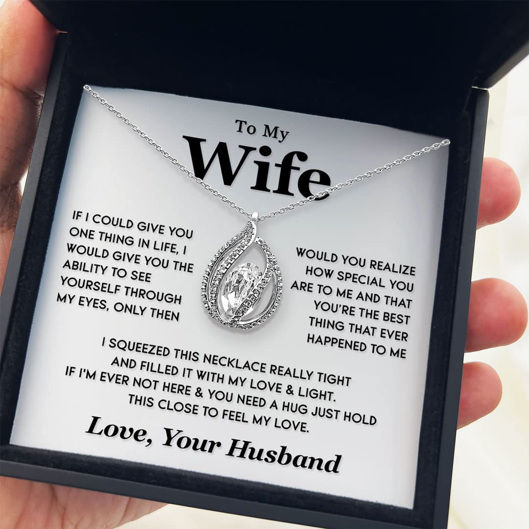 TRYNDI Elegant Necklace for Women - Romantic Gift for Wife, Girlfriend, Mom - Perfect for Christmas, Anniversary, Birthday - Jewelry for Date Night & Special Occasions