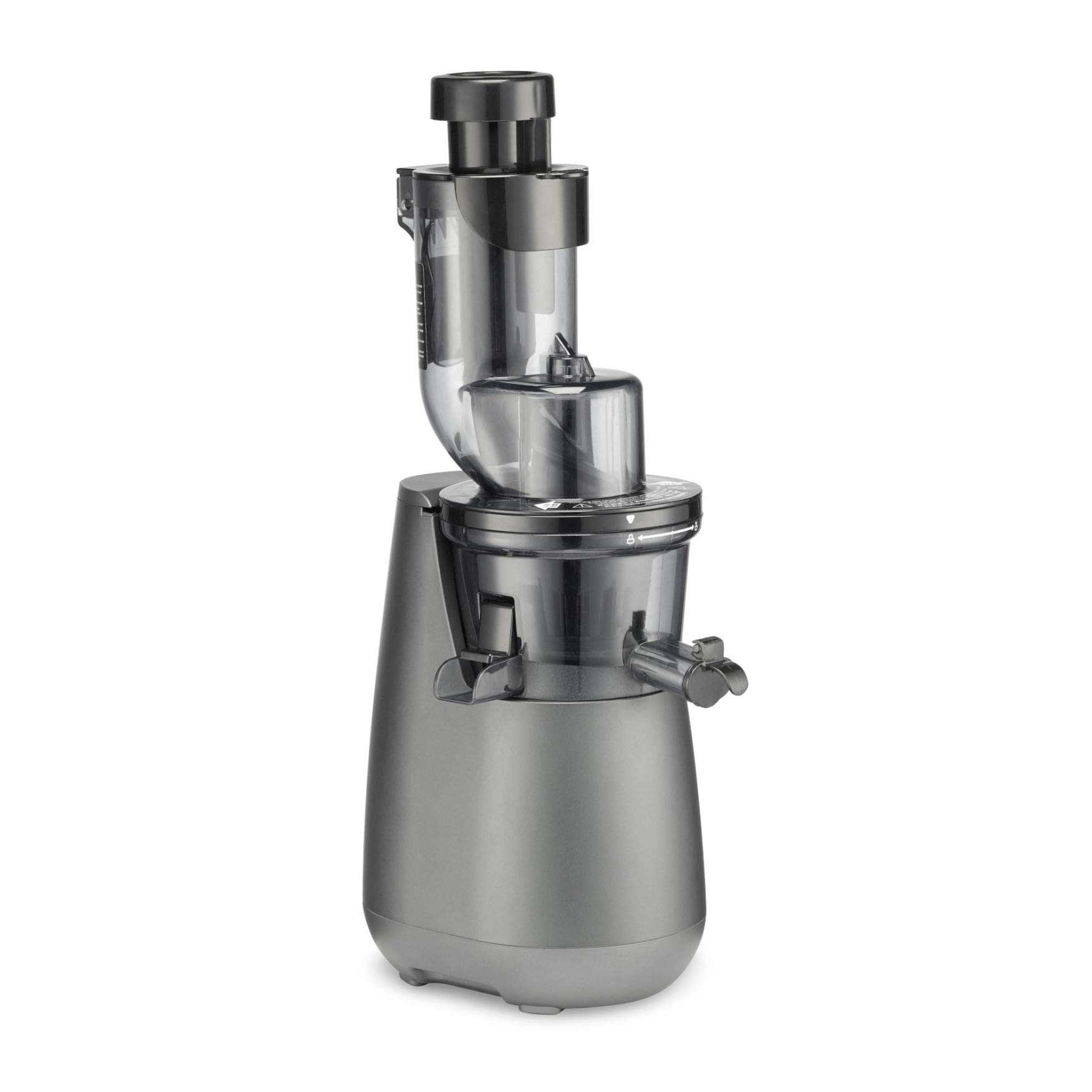 Cuisinart CSJ-300 Easy Clean Slow Juicer - Black and Grey Cold Press Juicer for Healthy Drinks, Detox & Smoothies - Perfect for Home Kitchen & Juice Bars