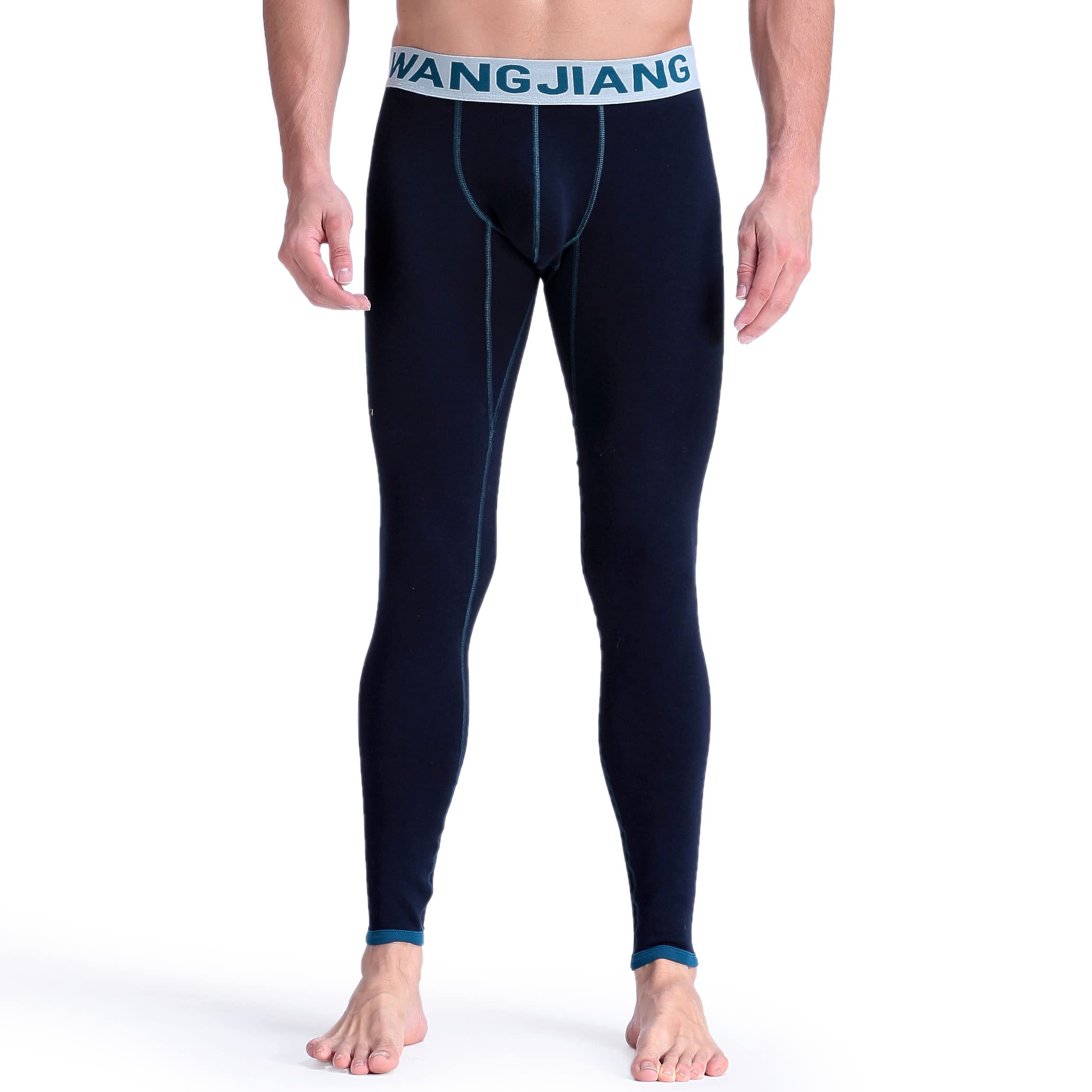 Azuki Men's Thermal Underwear Bottoms - Winter Base Layer Pants, Fleece-Lined Long Johns for Cold Weather - Ideal for Skiing, Hiking & Outdoor Activities