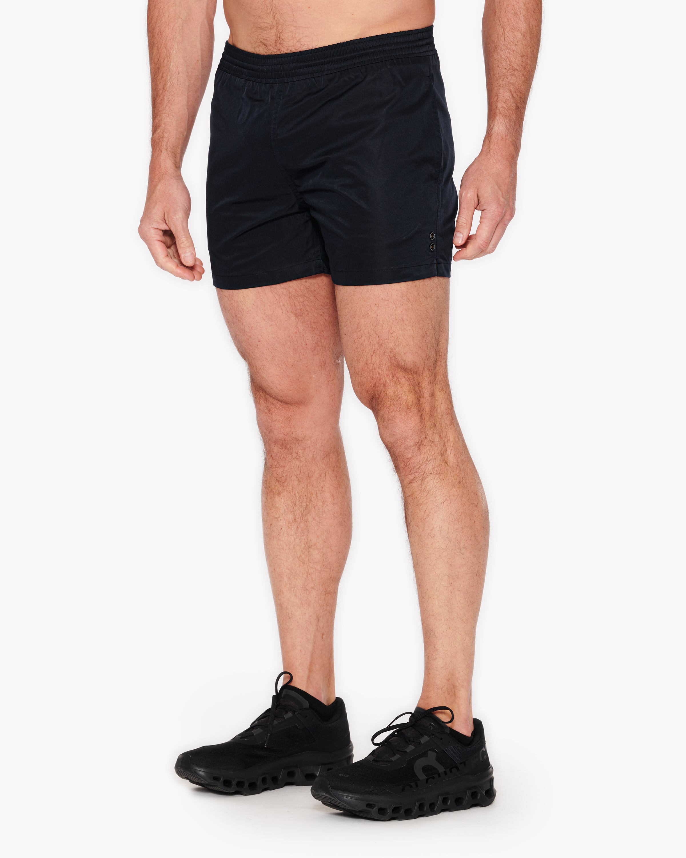 Ron Dorff Men's Lined Exercise Shorts 4-Pack - Gym Workout & Running Shorts for Active Lifestyle