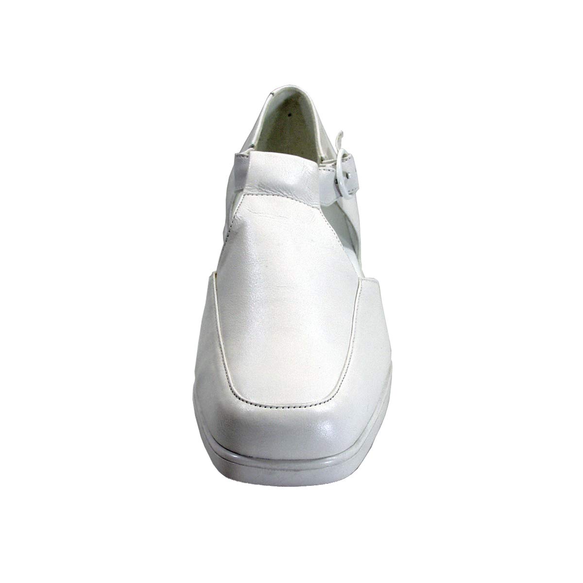 24 Hour Comfort Irma Women's Wide Width T-Strap Comfort Leather Shoes - Perfect for Work, Walking & Casual Wear