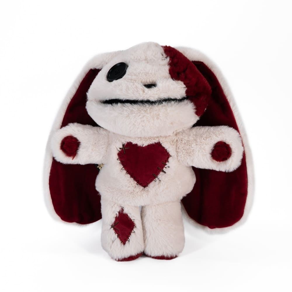 Plushie Dreadfuls Love Rabbit Plush Puppet - Soft Stuffed Animal Toy for Kids & Adults, Perfect for Cuddling, Gifts, and Home Decor