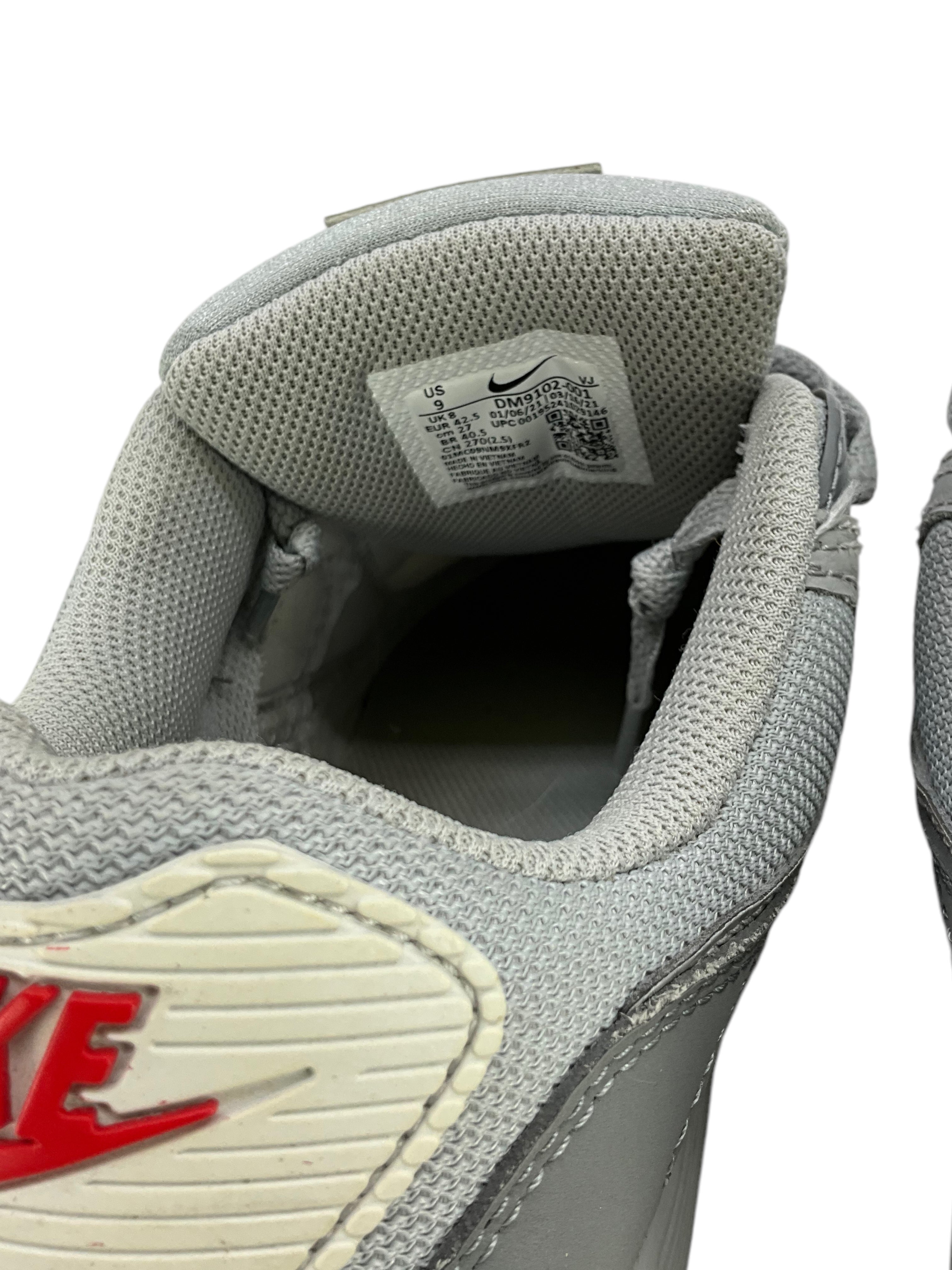 Nike Air Max 90 Men's Running Shoes Size 9 - Lightweight Comfortable Sneakers for Jogging, Gym Workouts & Casual Wear