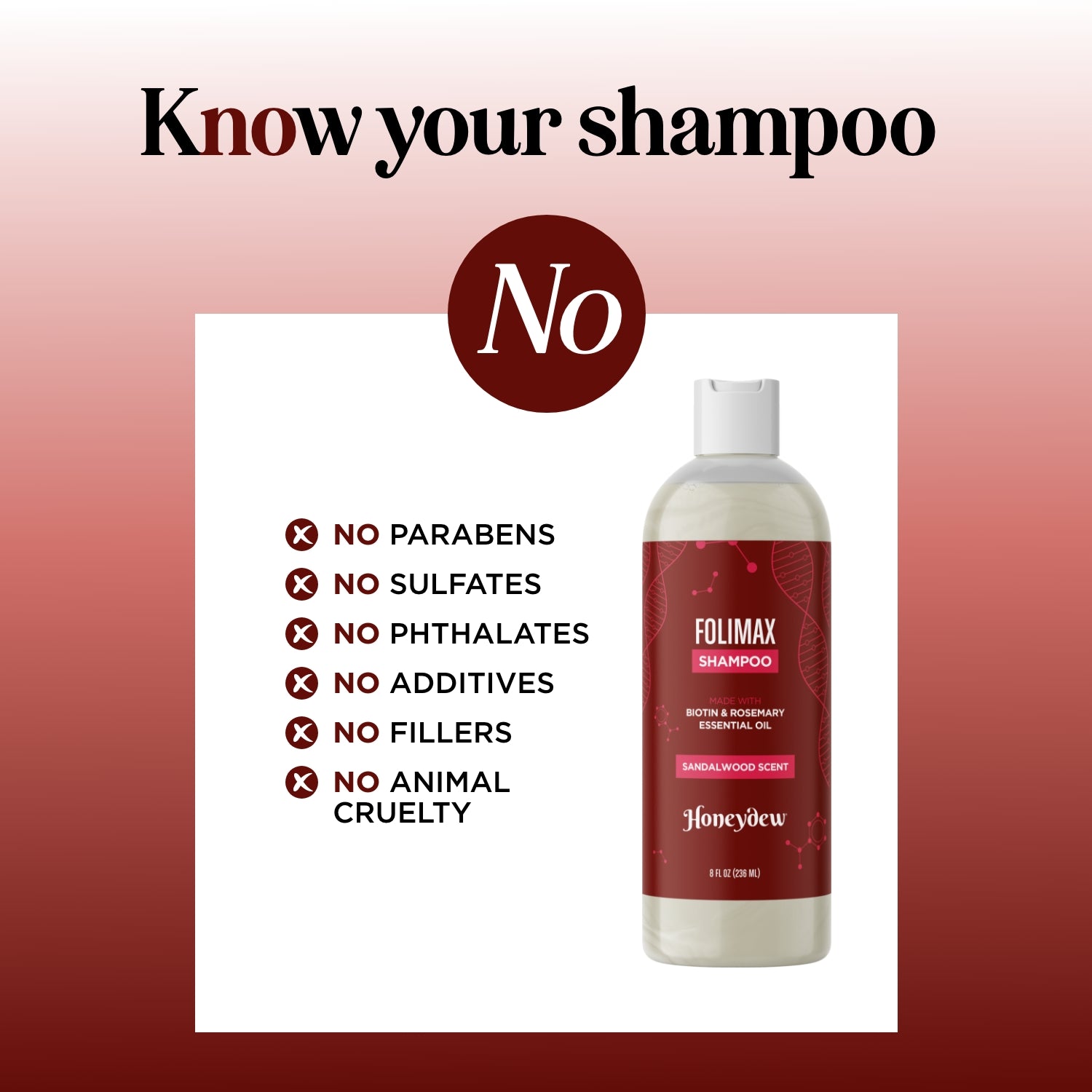 Folimax Biotin & Keratin Shampoo for Hair Growth & Repair - Volumizing & Strengthening Treatment for Thinning Hair - Perfect for Daily Use at Home or Salon