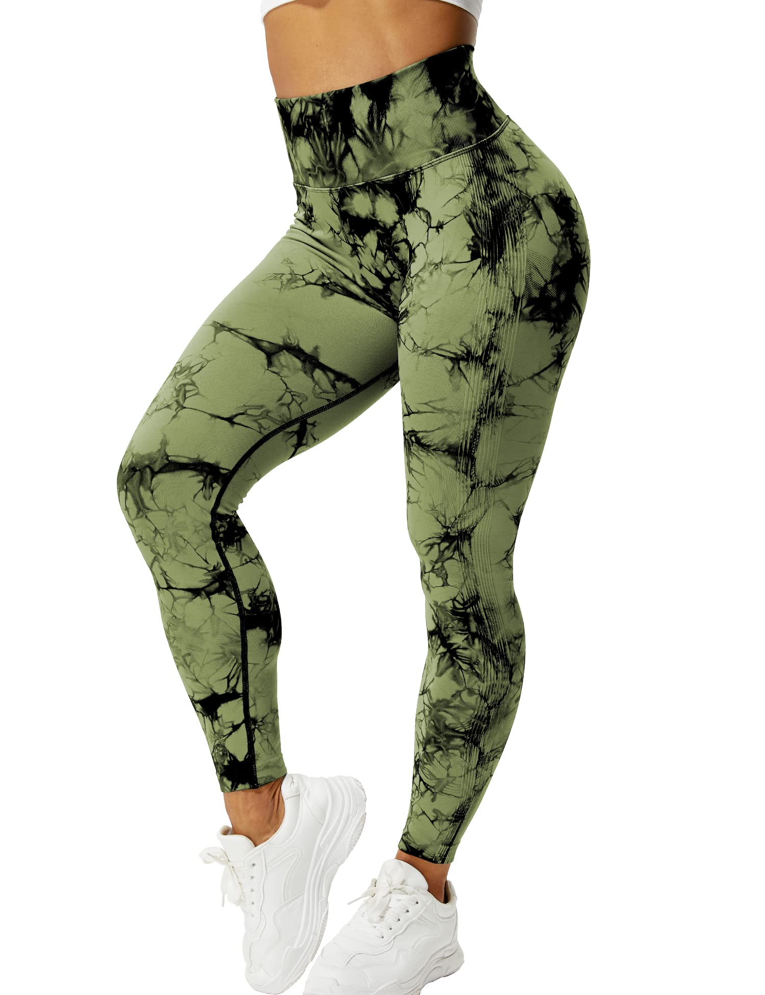 YEOREO Women's Scrunch Butt Lift Leggings - High Waist Seamless Yoga Pants with Ruched Booty for Workout & Compression | Perfect for Gym, Running, Yoga & Everyday Wear