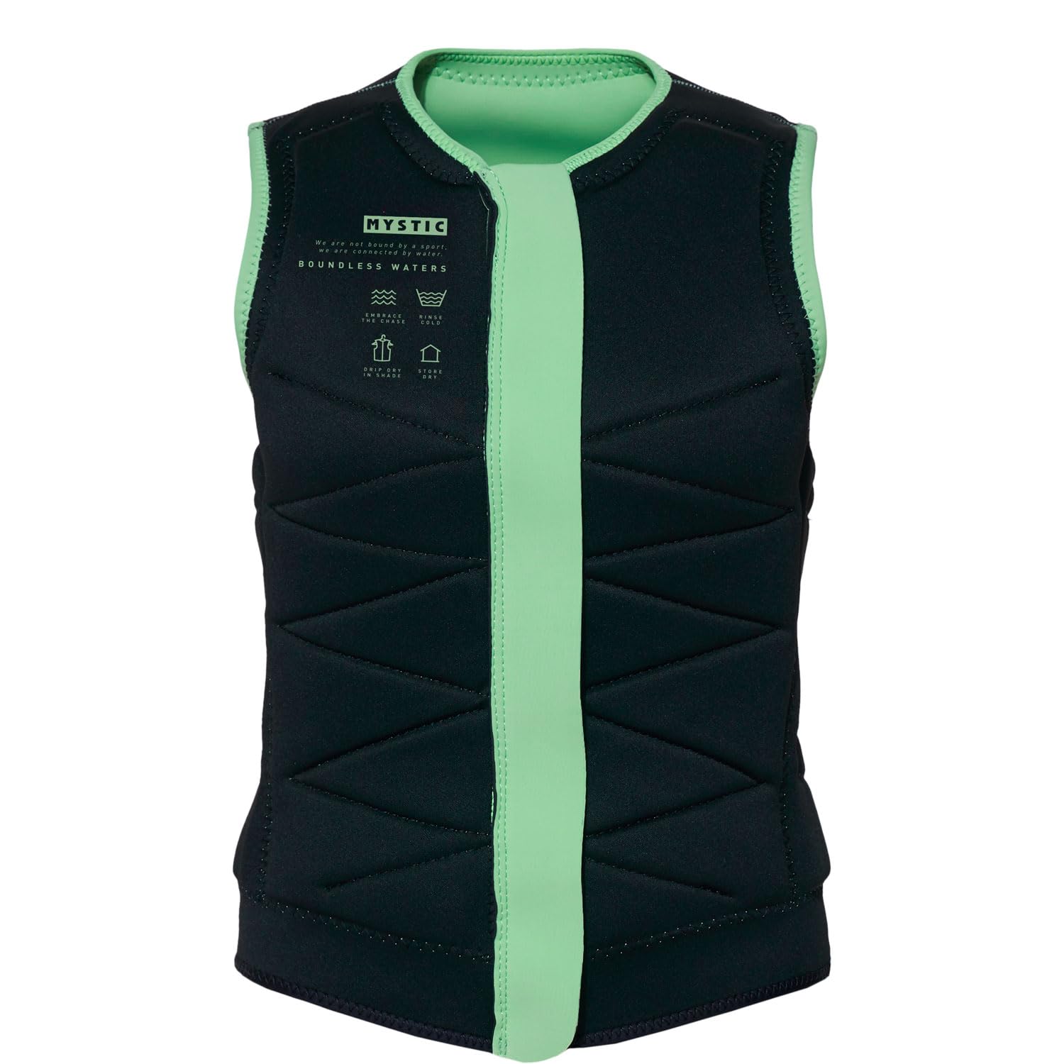 2024 Women's Wakeboarding Impact Vest - Lime Green Safety Jacket for Water Sports | Perfect for Wakeboarding, Jet Skiing & Boating