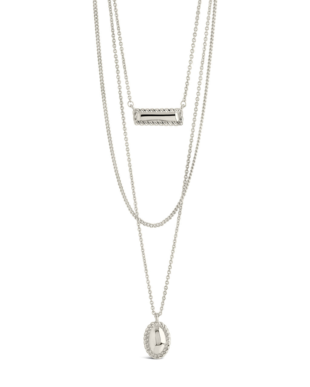 Elegant Hartley Polished Layered Chain Necklace for Women - Perfect for Date Night, Office Wear & Special Occasions