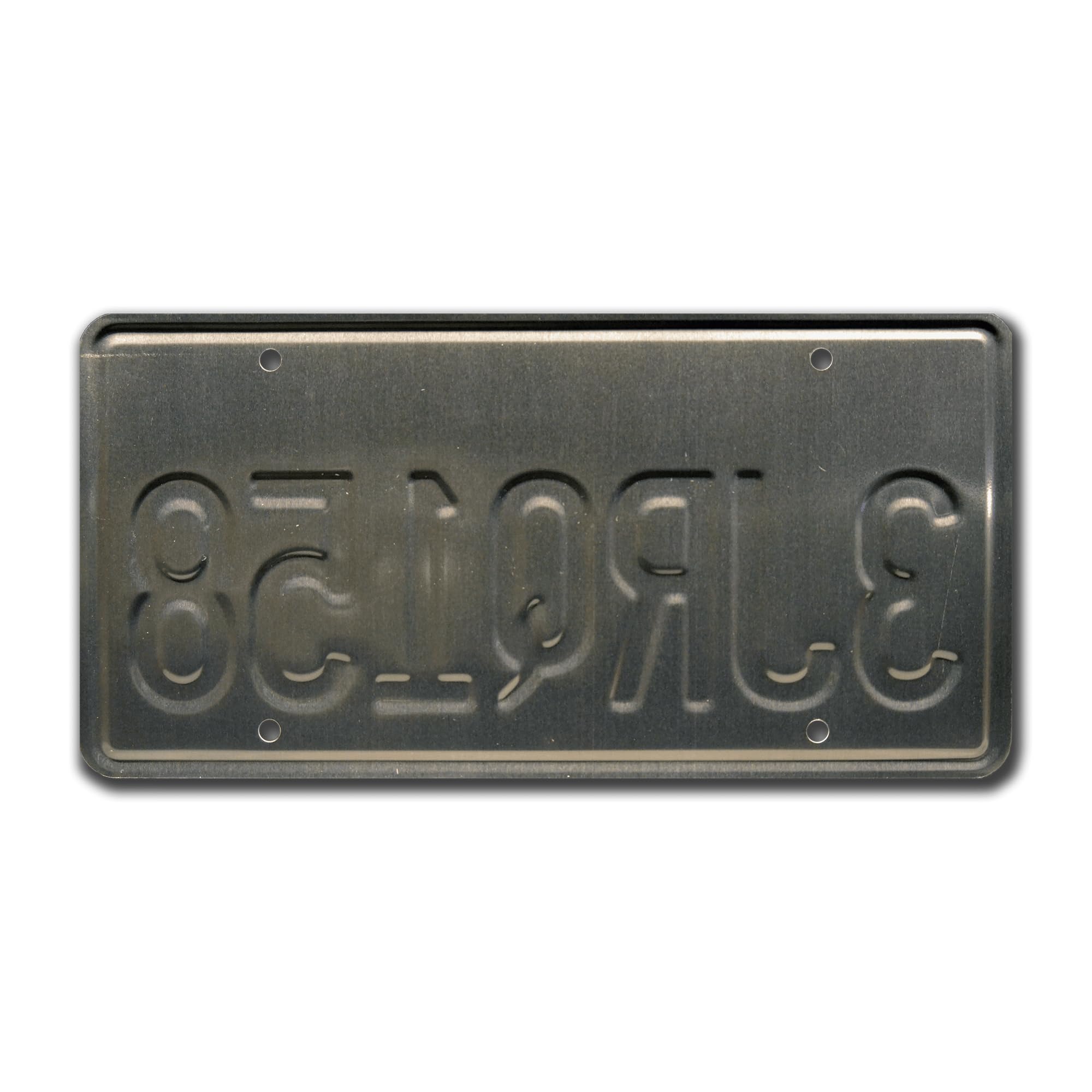 Fast and Furious 9 Blue Skyline Metal Stamped License Plate - Perfect for Car Enthusiasts & Movie Fans - Great for Vehicles, Man Caves & Gift Giving