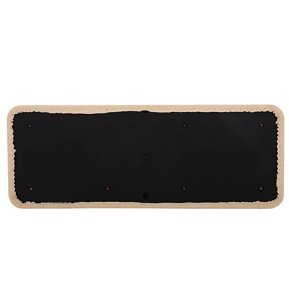 ECCPP Universal Golf Cart Rear Flip Seat Replacement Cushions - Compatible with EZGO, Club Car & Yamaha Golf Carts - Durable Buff Upholstery for Outdoor Comfort - Perfect for Golf Courses, Resorts & Backyard Use