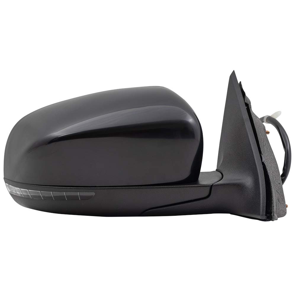 Power Folding Heated Side View Mirrors with Turn Signal & Blind Spot Detection for 2014-2018 Jeep Cherokee - Driver & Passenger Set (1VF55TZZAD & 1VF54TZZAD) | Includes Memory Function & Puddle Lamp | Perfect for Night Driving & Enhanced Safety
