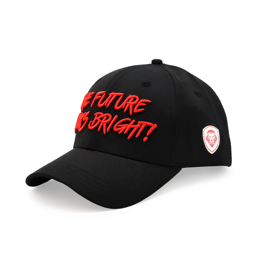 Stylish Black & Red Snapback Hat for Men & Women - Trendy Adjustable Baseball Cap for Outdoor Sports, Street Fashion & Casual Wear