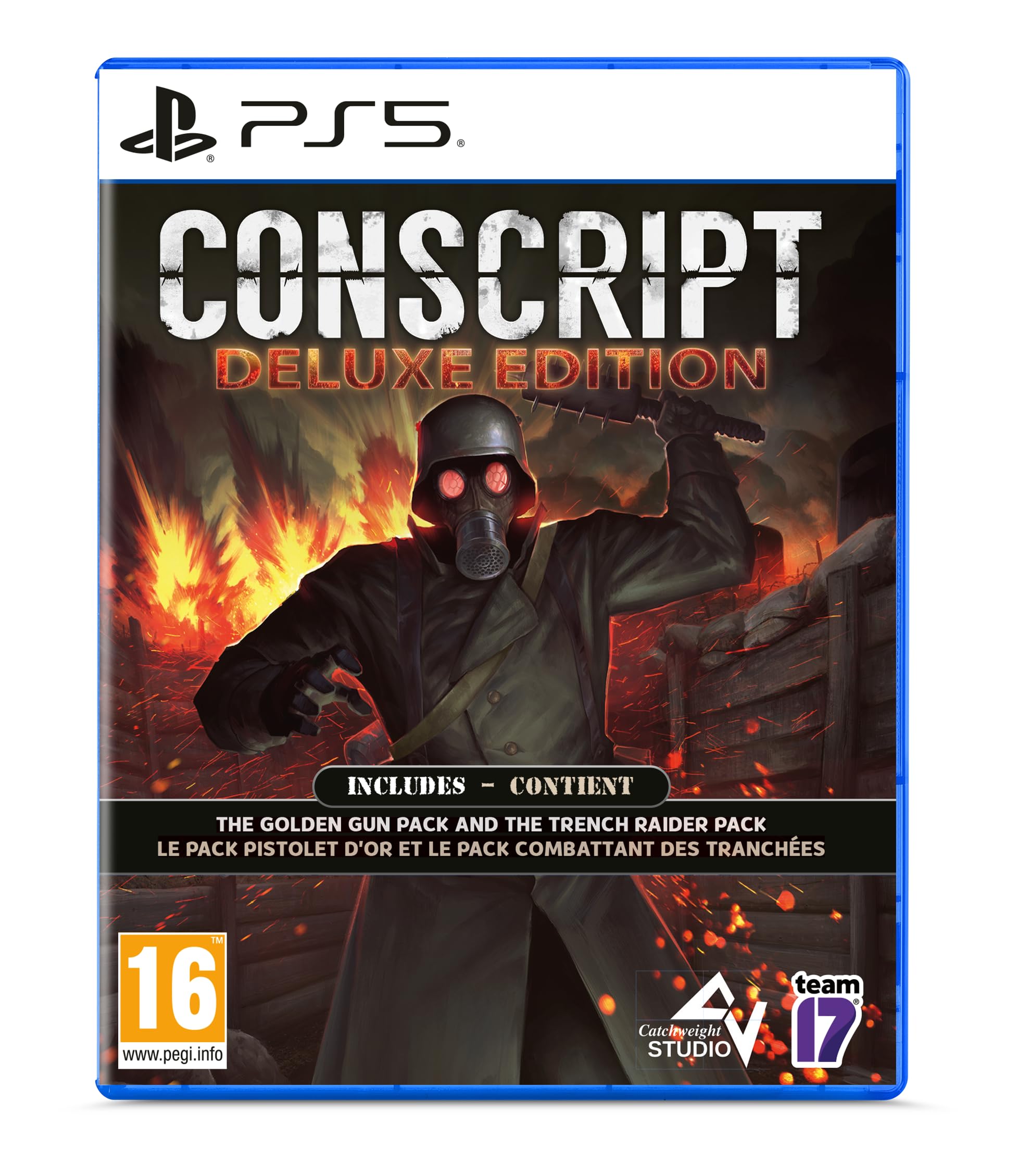 Conscript - Deluxe Edition PS5 Game | WW2 Survival Horror | Historical FPS for PlayStation 5 | Perfect for Horror Fans & History Buffs