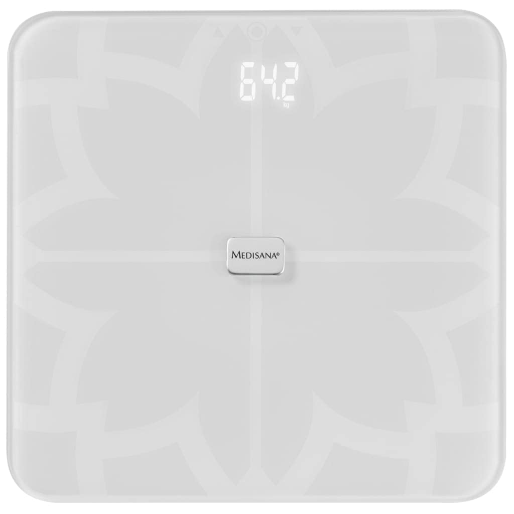 BS 450 Connect Smart Body Fat Scale - Digital Weight Scale with Body Composition Analyzer for Body Fat, Muscle Mass, Bone Weight & Water Percentage (396 lbs/180 kg Capacity) - White Bluetooth Bathroom Scale for Fitness Tracking & Health Monitoring