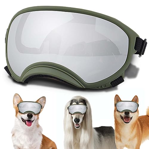 Army Green Frame&Silver Lens-Small