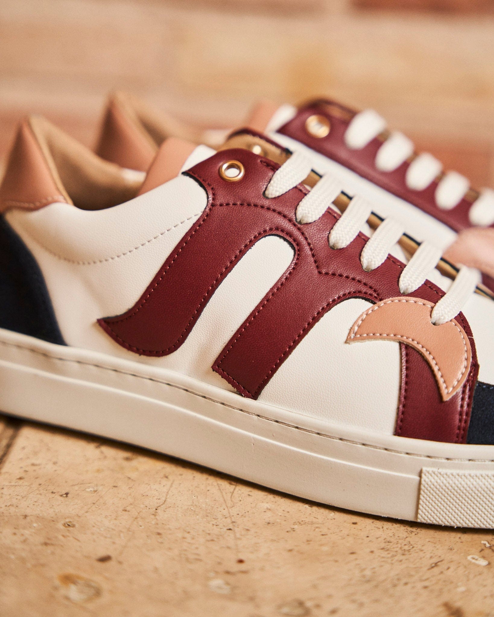 Vegan Grain Leather Sneakers for Women & Men | Eco-Friendly Winter Casual Shoes | Comfortable & Stylish for Walking, Travel & Everyday Wear