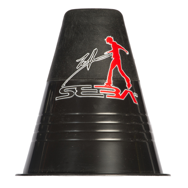 Seba Dual Density Cones for Skateboarding - High-Performance Training & Trick Practice - Perfect for Street & Park Skating