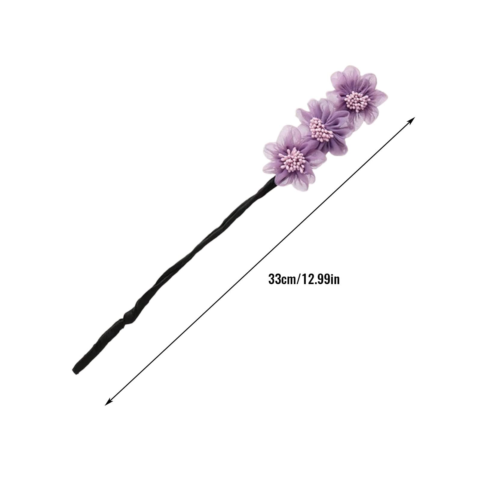 Lazy Girl Hair Bun Maker - Magic Twist Hair Clip & Curler Headband for Easy Updos | Perfect for Work, Parties & Everyday Styling