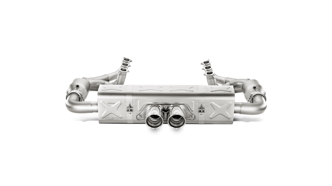 Akrapovič Evolution Race Header Set (Titanium) for Porsche 911 GT3 (991) 2018-2020 - High Performance Exhaust Upgrade for Track & Street Racing