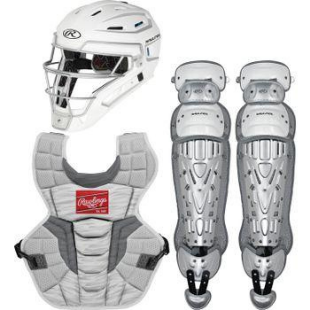 Rawlings Velo Catcher's Set for Youth Baseball - Ages 12 & Under (CSV2Y) - Perfect for Little League Games & Practice Sessions