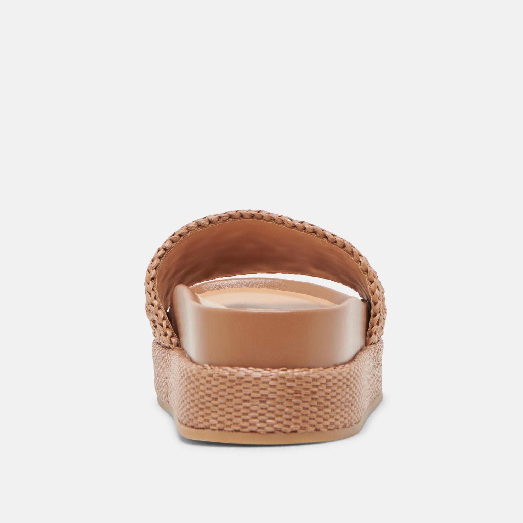 SIDONA Women's Brown Raffia Sandals - Comfortable Beach & Summer Walking Shoes for Vacation, Outdoor, and Casual Wear