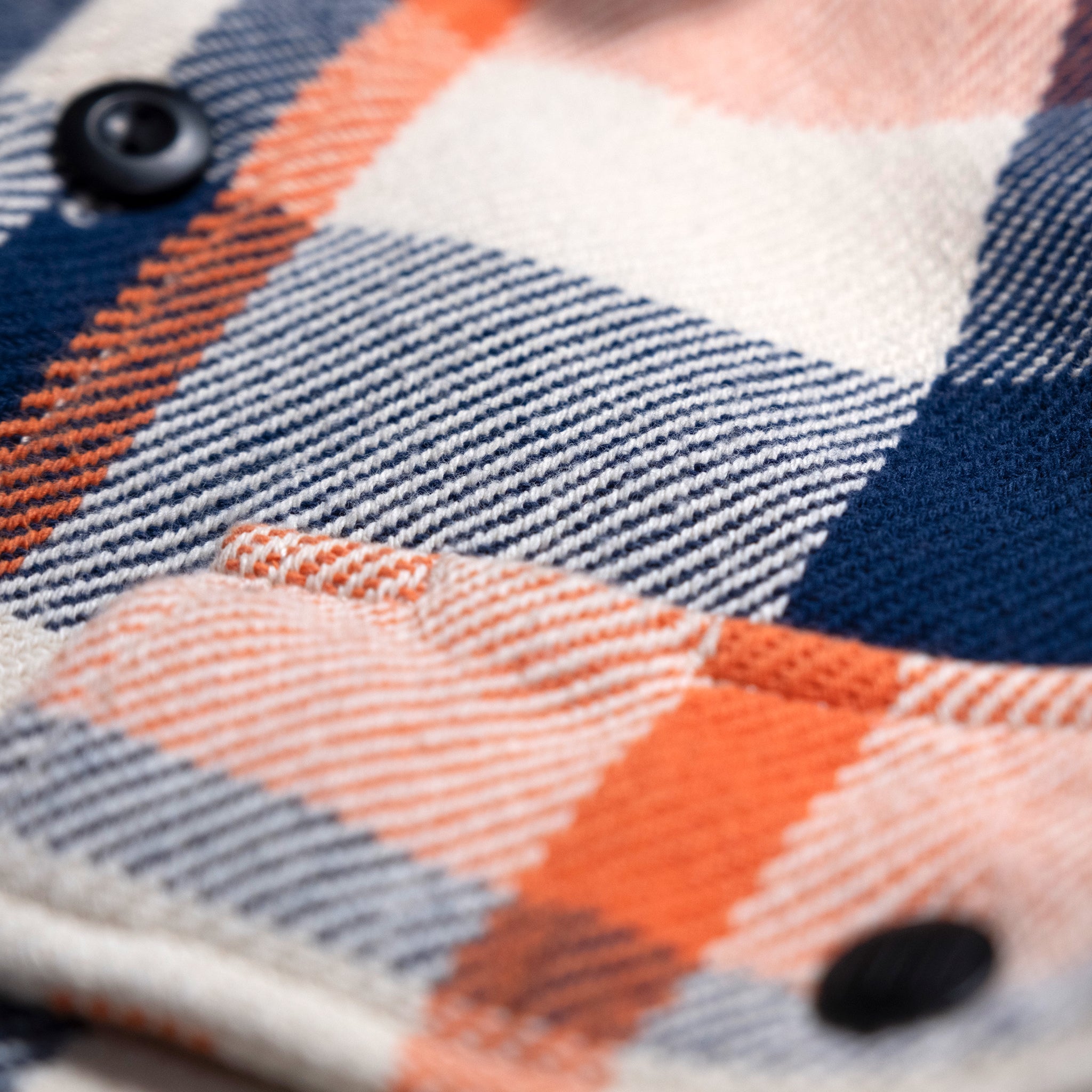 Topo Designs x Denver Broncos Mountain Shirt Jacket - Water-Resistant Outdoor Flannel Shirt for Hiking & Camping - Men's Casual Button-Up Shirt for Game Day & Fall Fashion