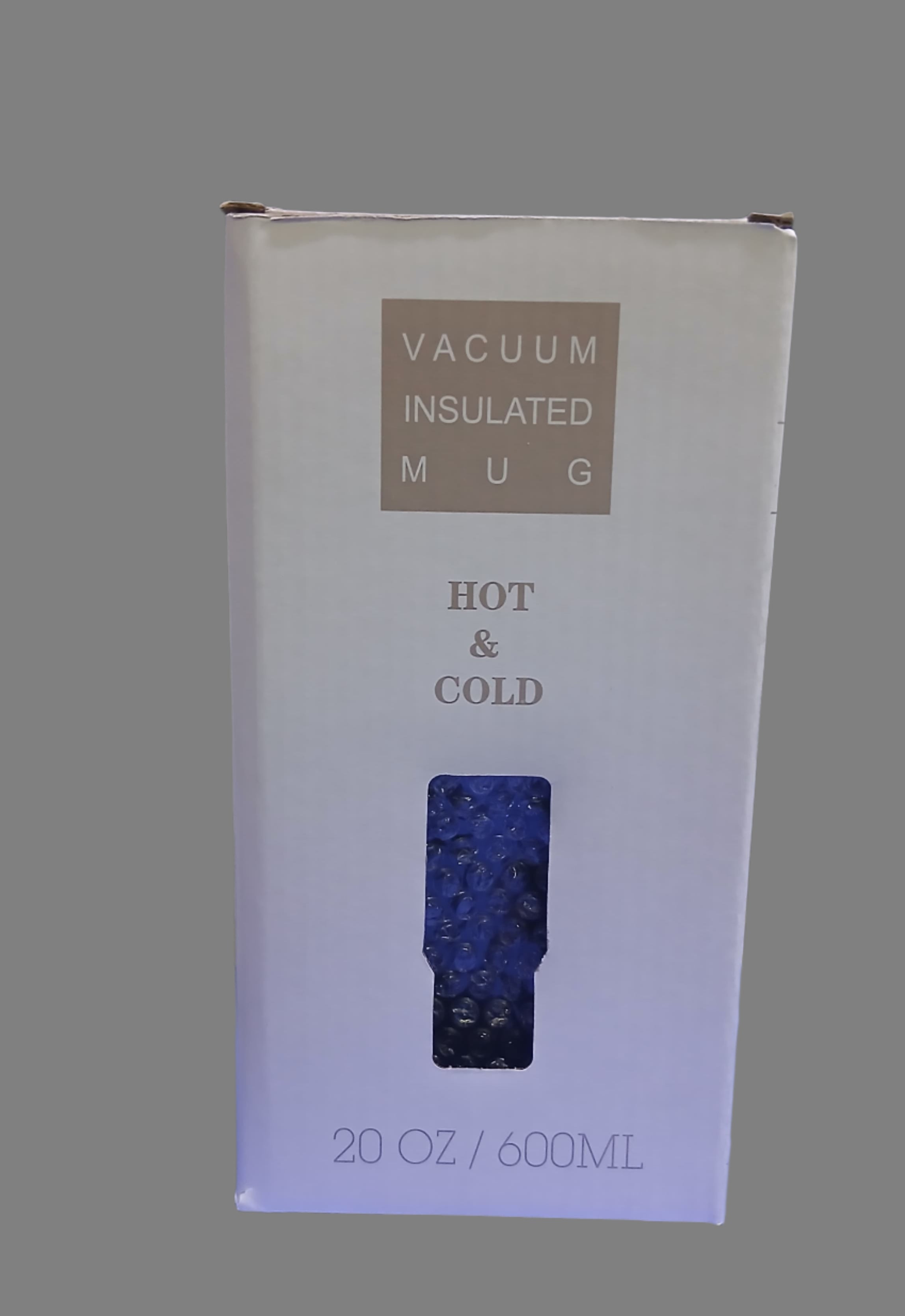 Premium 600ml Vacuum Insulated Travel Mug - Keeps Drinks Hot & Cold for 24 Hours - Perfect for Commuting, Hiking & Office Use